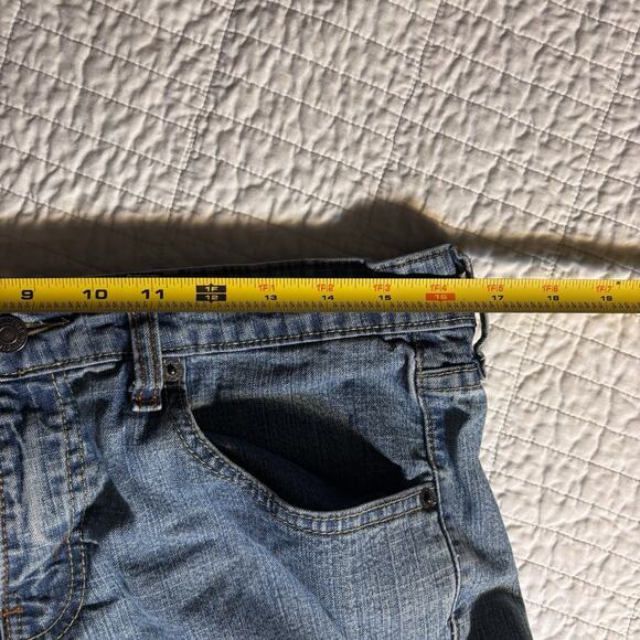 GOOD PREOWNED Signature by Levi Strauss Misses 10 Short Low Rise Bootcut Jeans - Picture 6 of 6